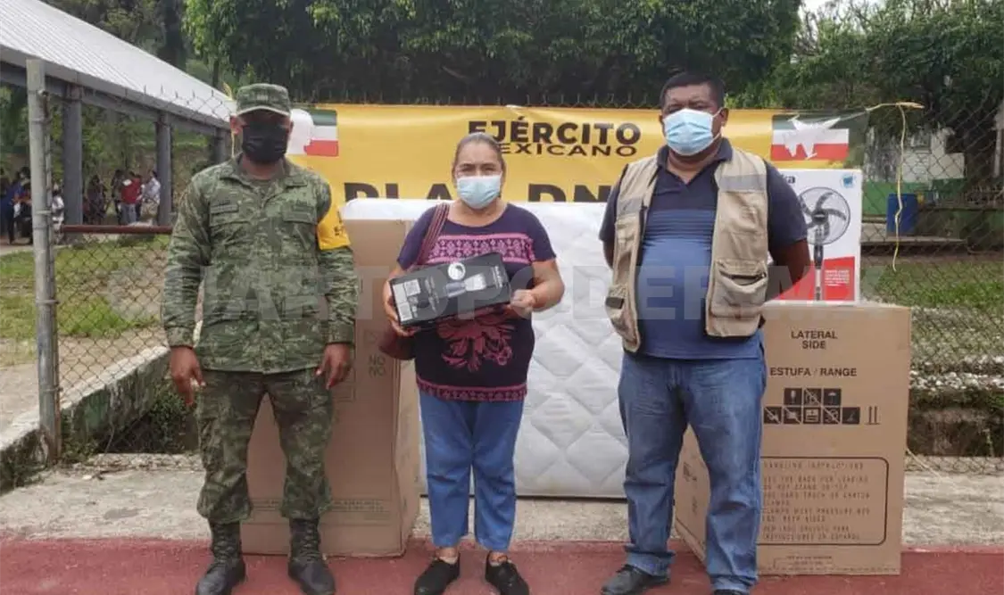 Han entregado más de 26 mil enseres a damnificados