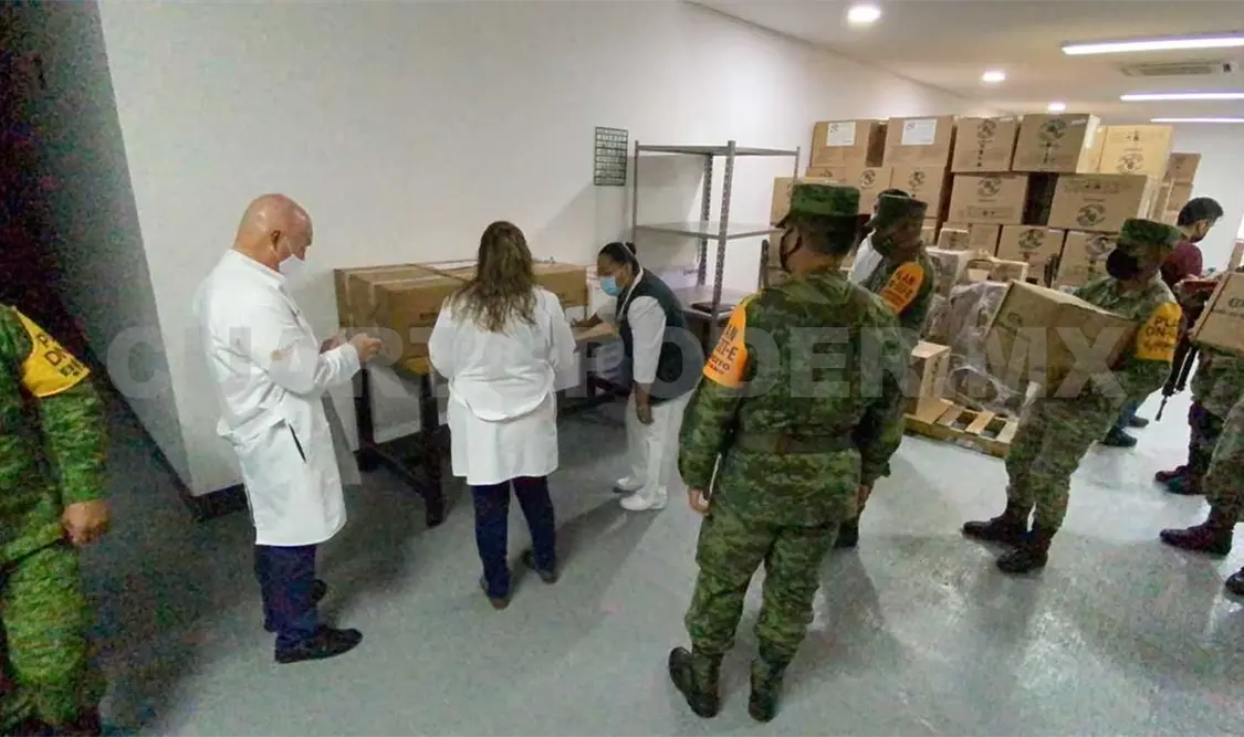 Arriban más vacunas anticovid a Chiapas