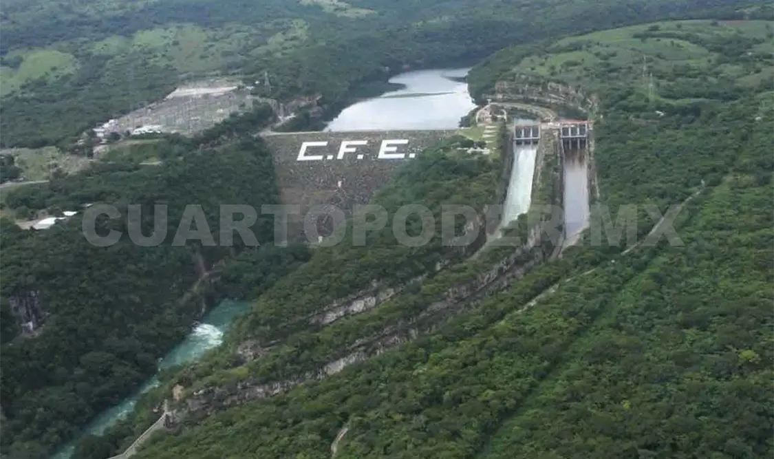 Presa “Juan Sabines” al 100 % de capacidad