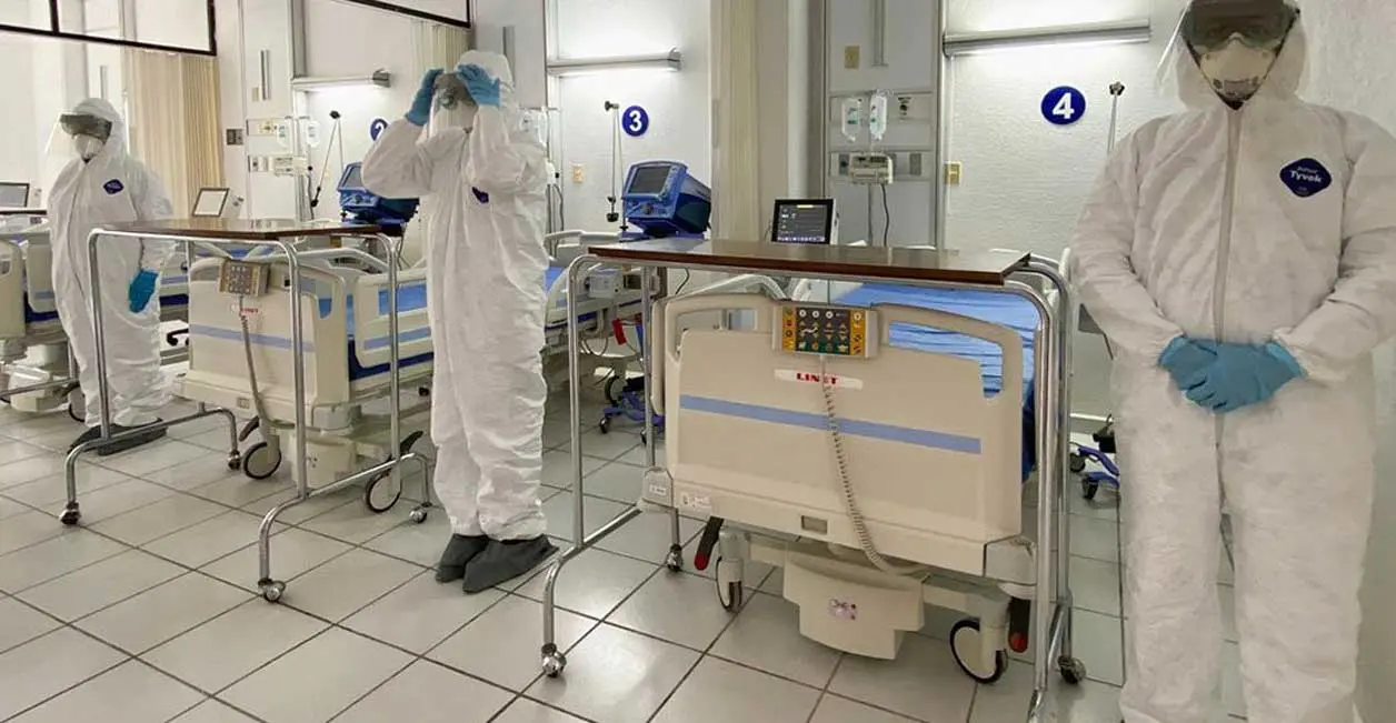 Desmantelar los hospitales resulta un acto prematuro ante el aumento de casos positivos de covid-19. Cortesía