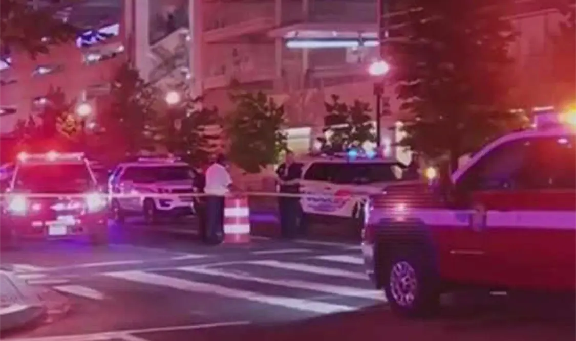 La Policía confirmó a dos lesionados. Cortesía