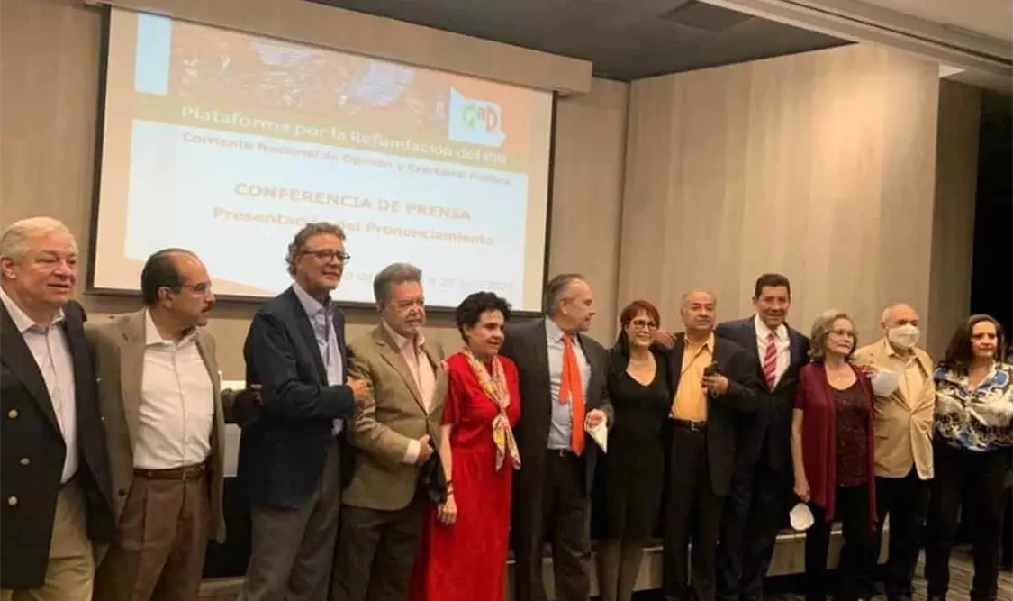 “Somos un grupo de priistas sin atadura a personajes políticos”, expresó la nueva corriente del partido. Cortesía