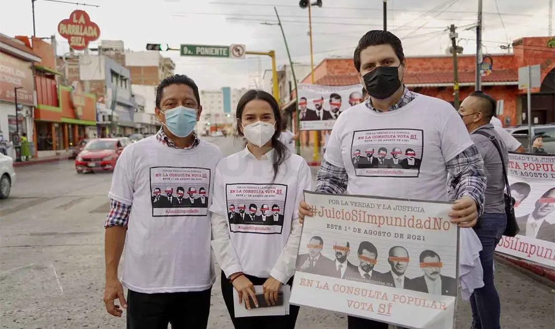 Promueve Llaven Abarca Consulta Popular en Tuxtla