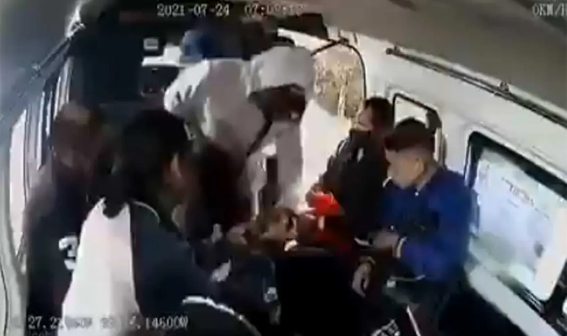 El asalto quedó registrado en un video fechado el 24 de julio a las 07:08 horas. Cortesía