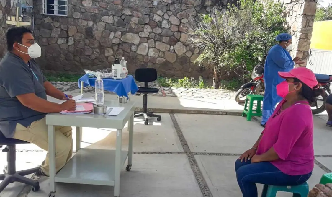 Toque de queda en Magdalena Tequisistlán