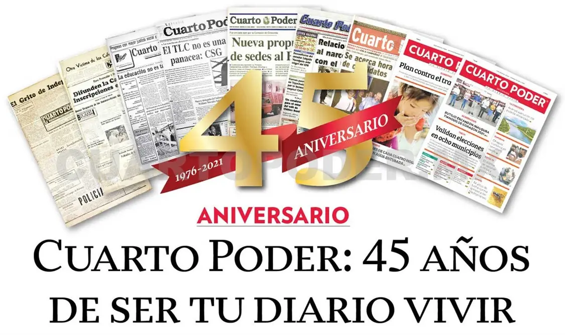 Cuarto Poder: 45 años de ser tu diario vivir