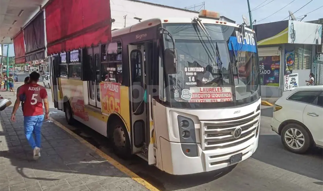 Adiós al tapachultecobus, regresan los colectivos