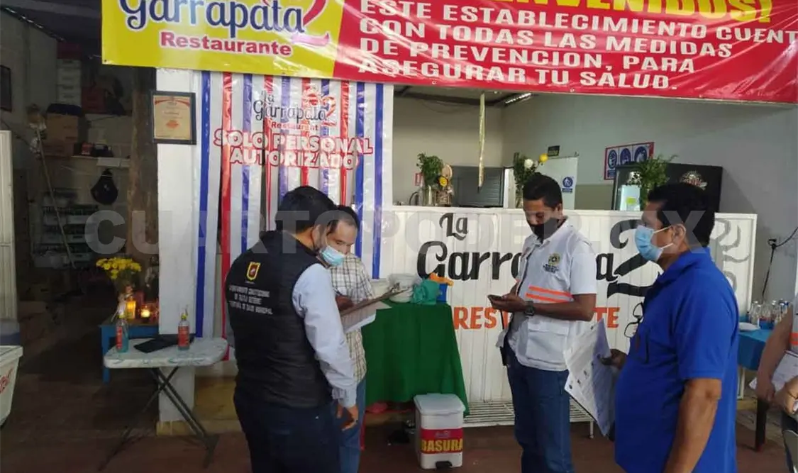 Realizan operativos para verificar protocolos de salud