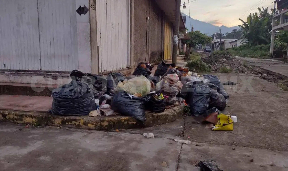 Cacahoatán sin servicio de recolección de basura
