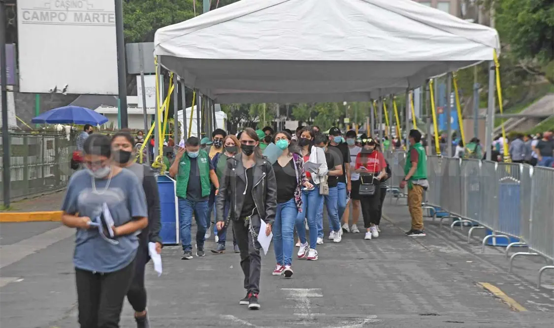La Ciudad de México ha tenido la oportunidad de acelerar la vacunación. Cortesía