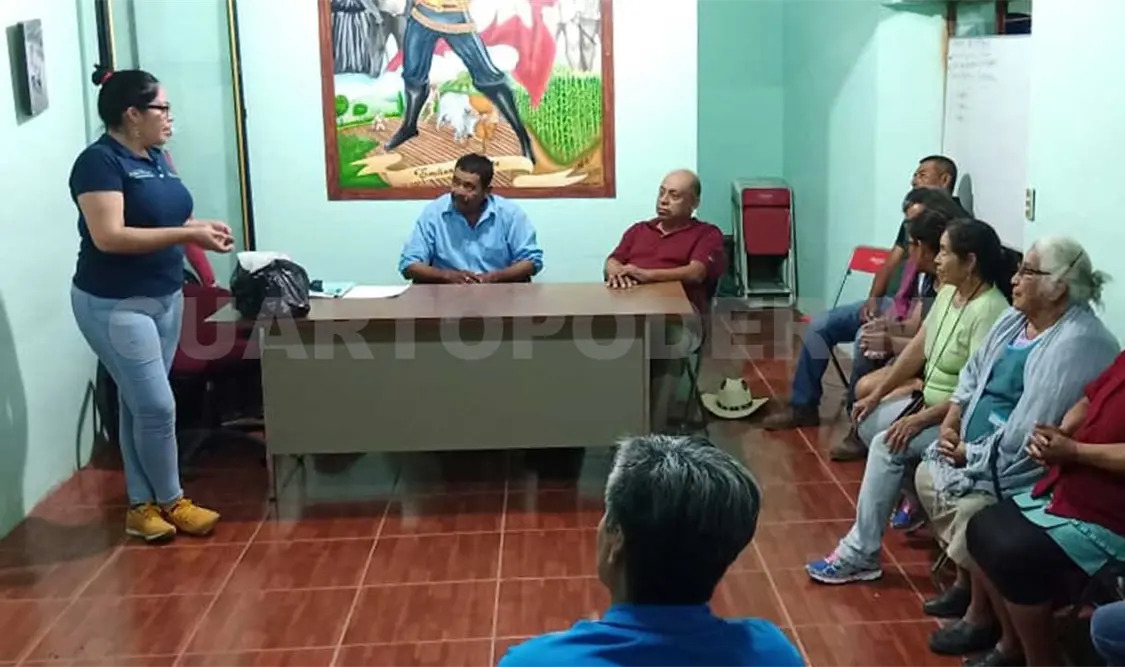 Los técnicos del Cimmyt trabajan con productores para actualizar sus técnicas y prácticas en el campo. Cortesía