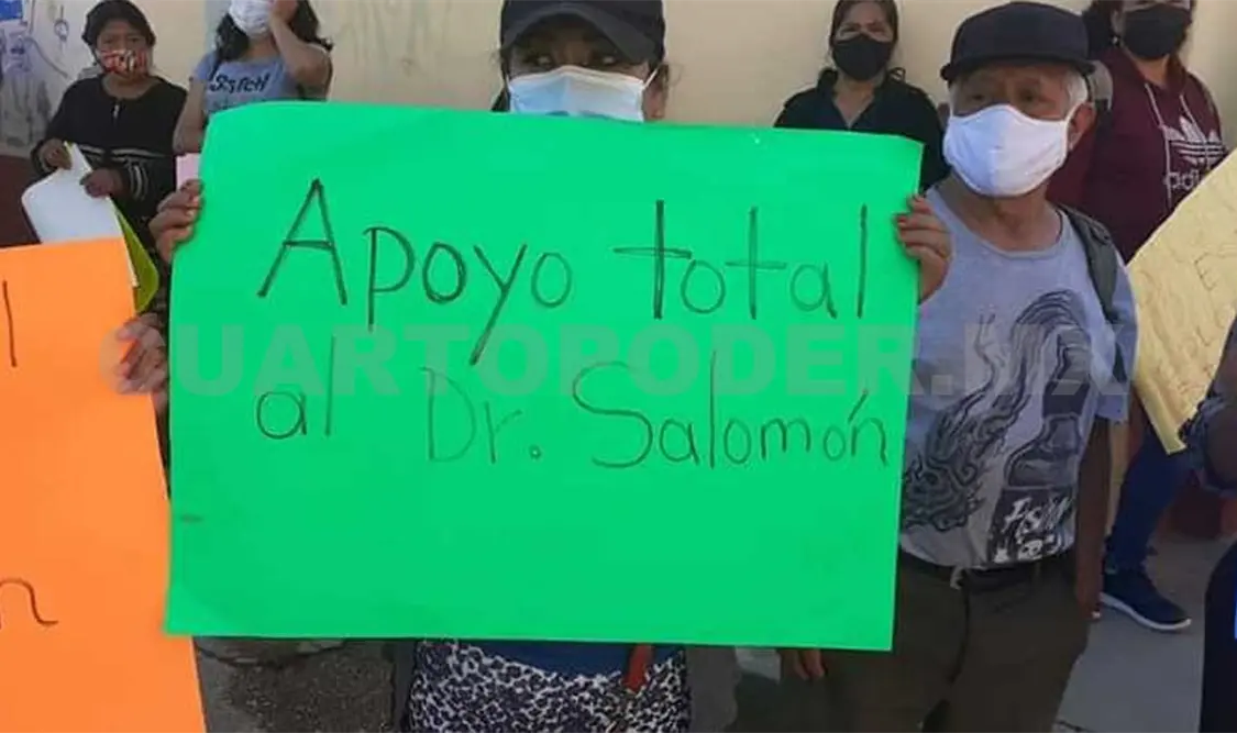 La Unitsalud exige libertad para el doctor Salomón