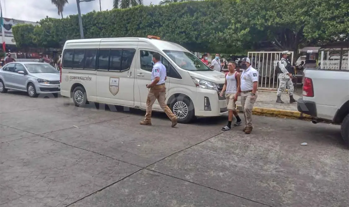 INM y GN realizan redada a migrantes en Tapachula