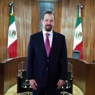 José Luis Vargas Valdez, magistrado presidente del Tribunal Electoral del Poder Judicial de la Federación. Twittter.