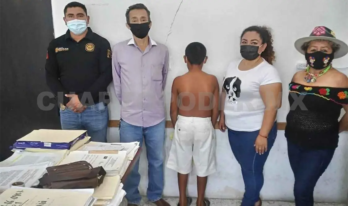 Rescatan a menor víctima de violencia en Catazajá
