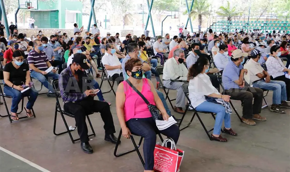 Inmunización supera un millón 220 mil chiapanecos