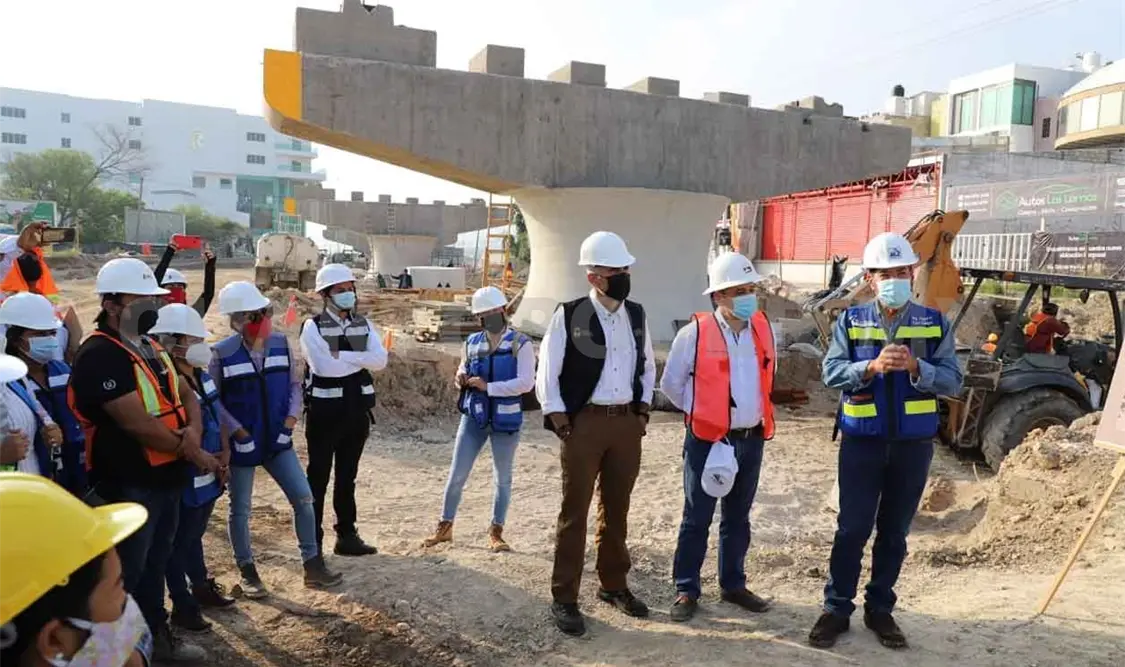 Recorre Torres Culebro obra de paso a desnivel