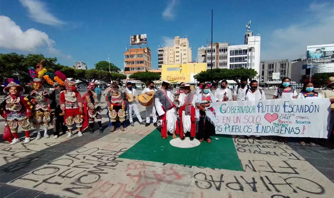 Pueblos indígenas reconocen gobierno de Rutilio Escandón