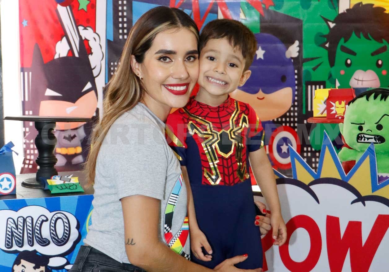 ¡Felices 4 añitos, Nico!