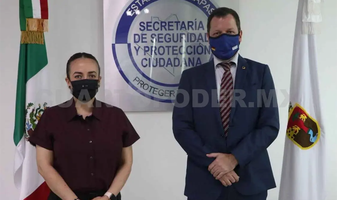 Se reúne Zepeda Soto con enlace de OFIC de Alemania