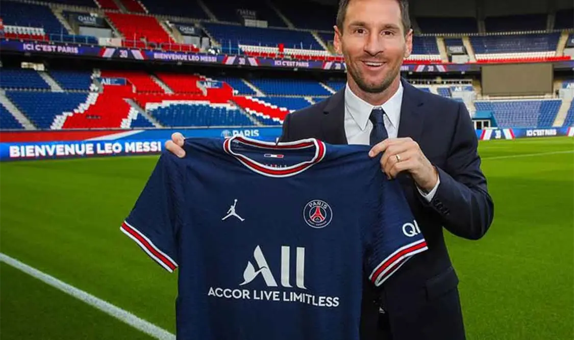Lionel Messi, nuevo jugador del PSG