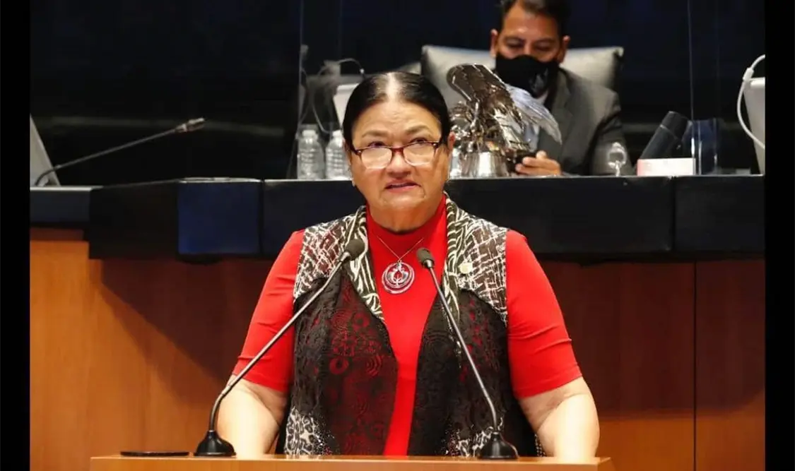 La diputada priísta consideró que no hay prisa para aprobar ley sobre revocación de mandato. Cortesía