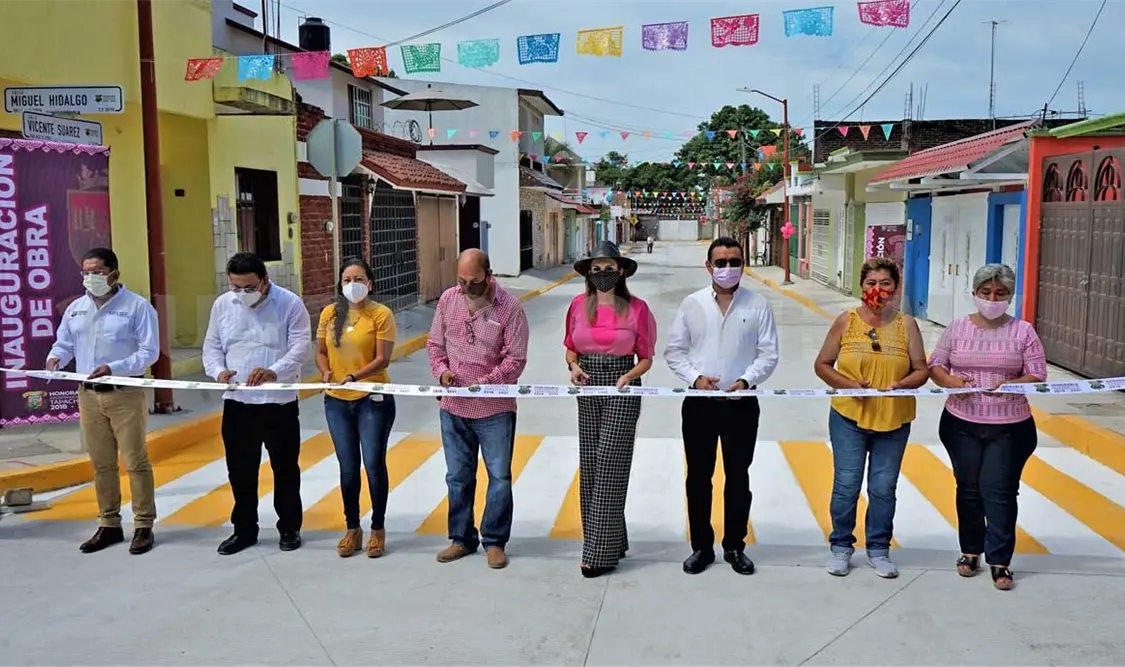 Habitantes del Fray Matías se benefician con calles nuevas