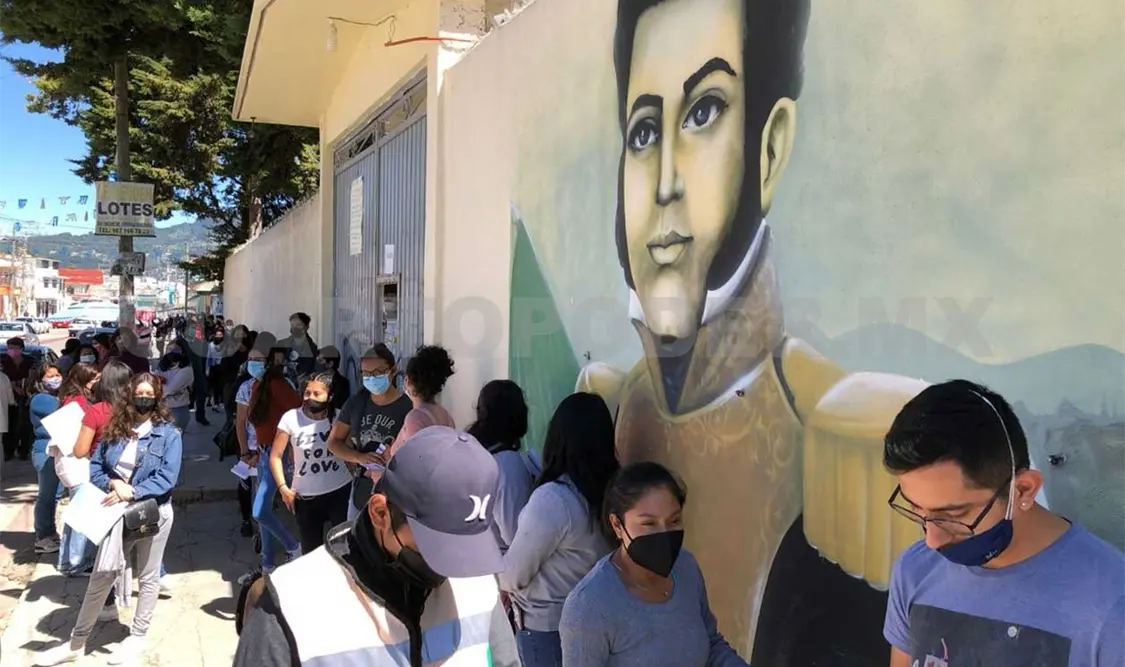 Buena respuesta de los jóvenes en la vacunación