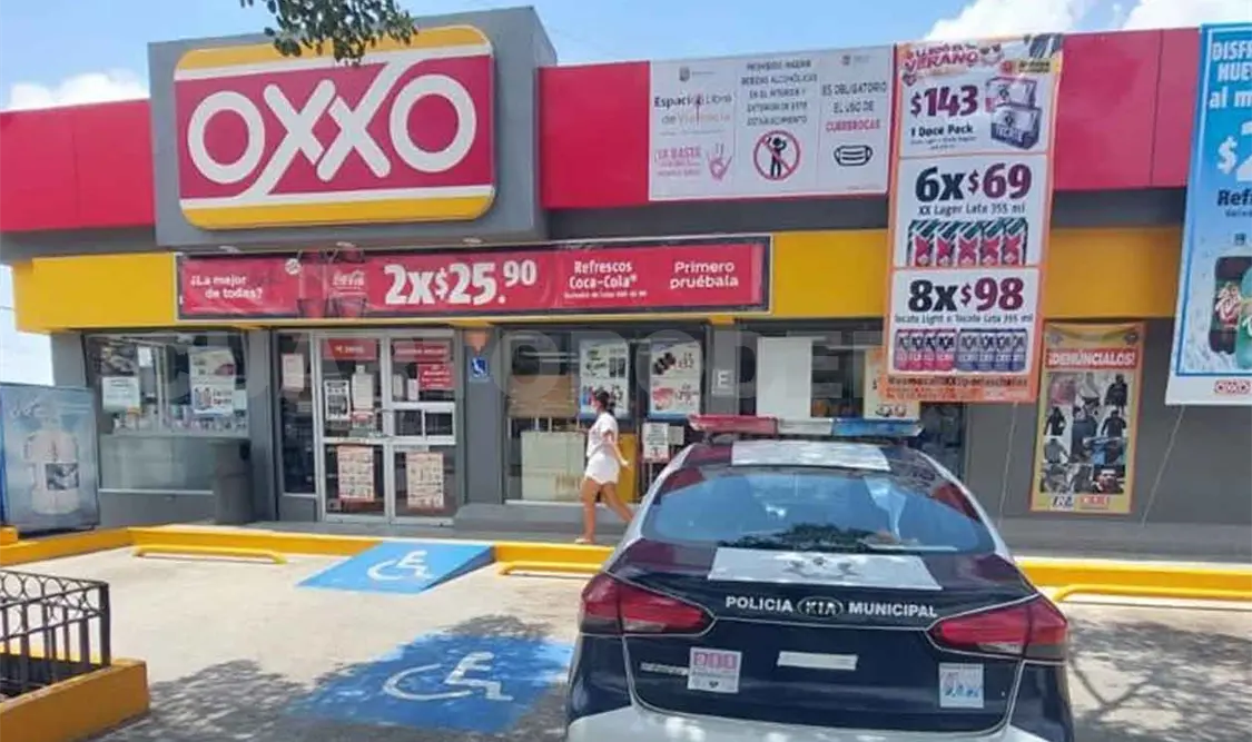 Disminuye en Tuxtla 68 % de asaltos a OXXO