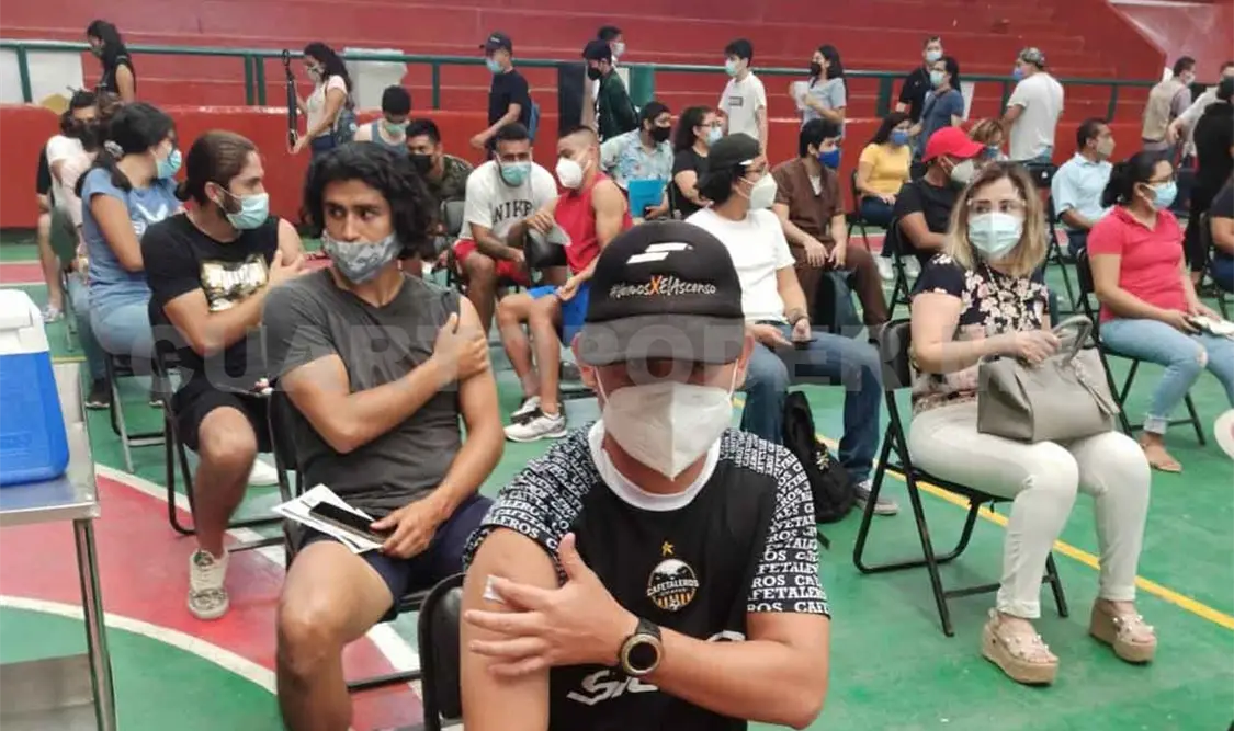 Plantel de Cafetaleros recibió la vacuna