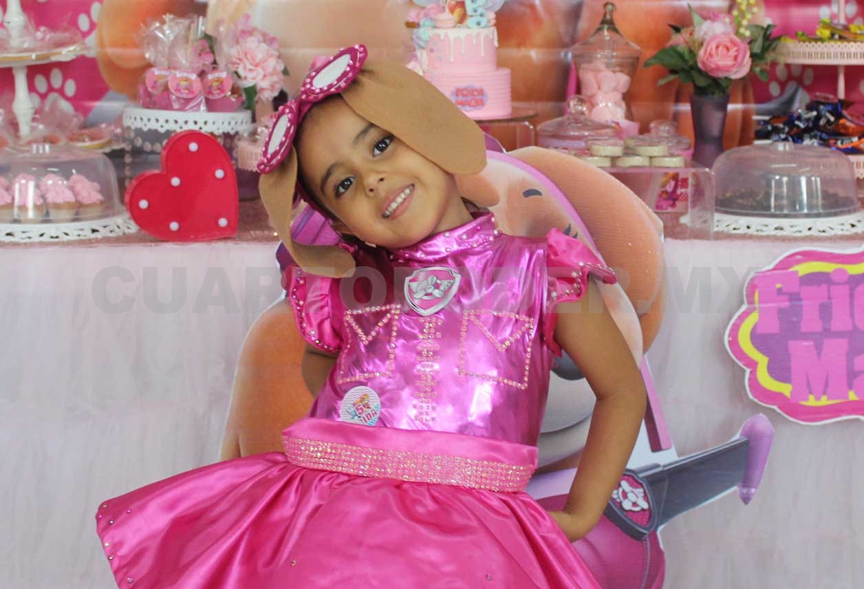 Frida María cumplió 5 años