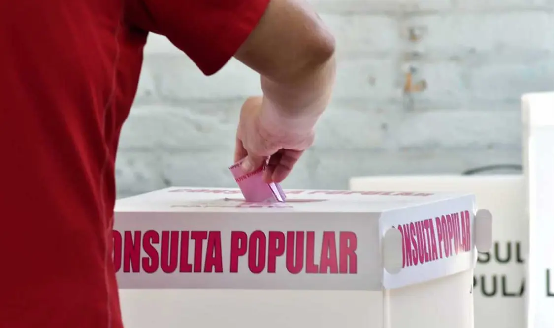 Presenta pregunta para revocación de mandato