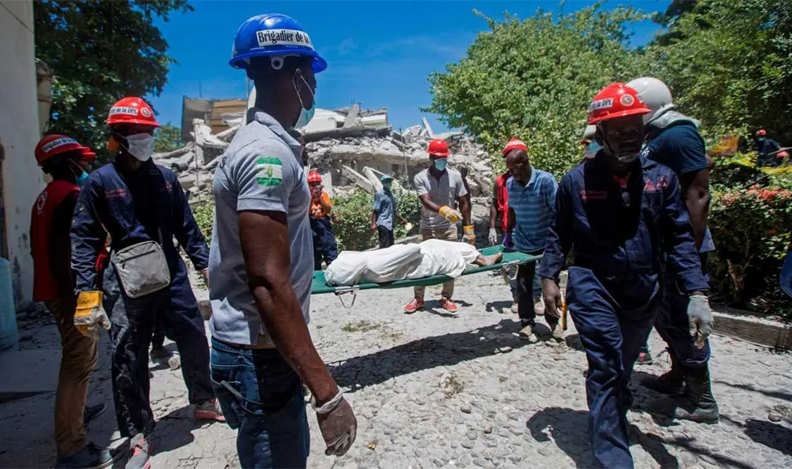 Haití: sube a mil 297 el número de fallecidos