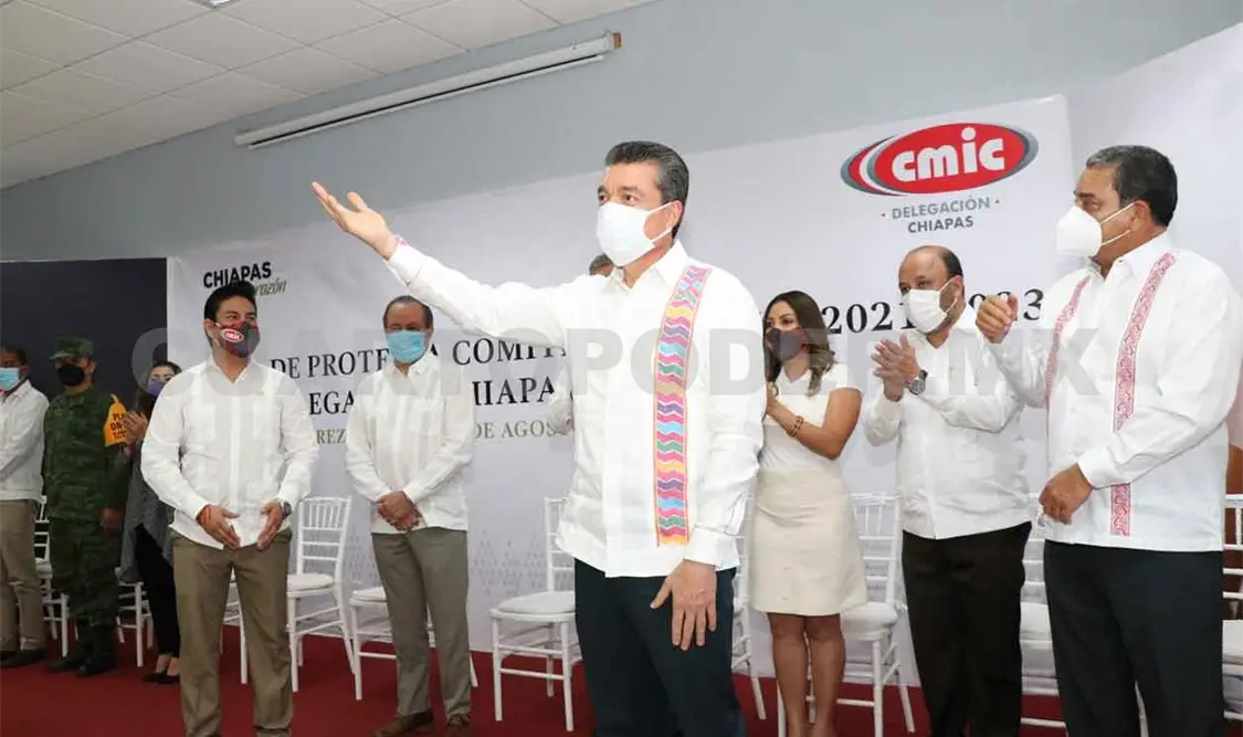 Asiste REC a toma de protesta de la CMIC Chiapas