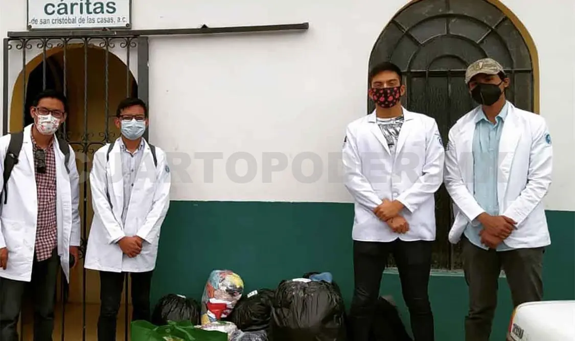 Estudiantes realizan actividades altruistas