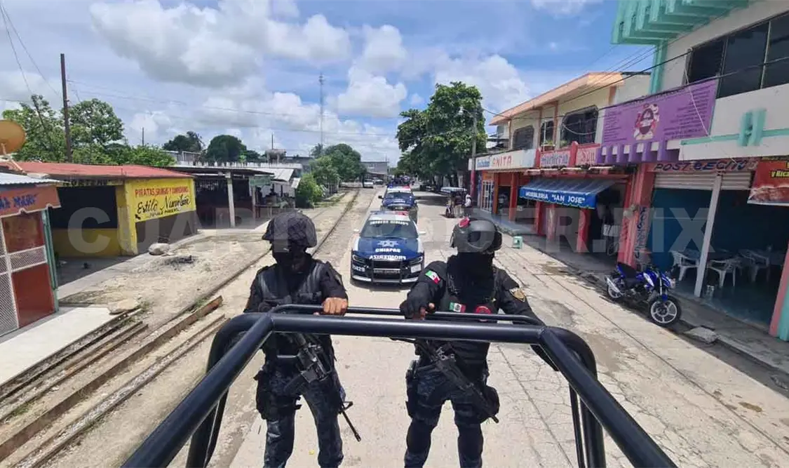 Realiza SSyPC operativos disuasivos en el Soconusco