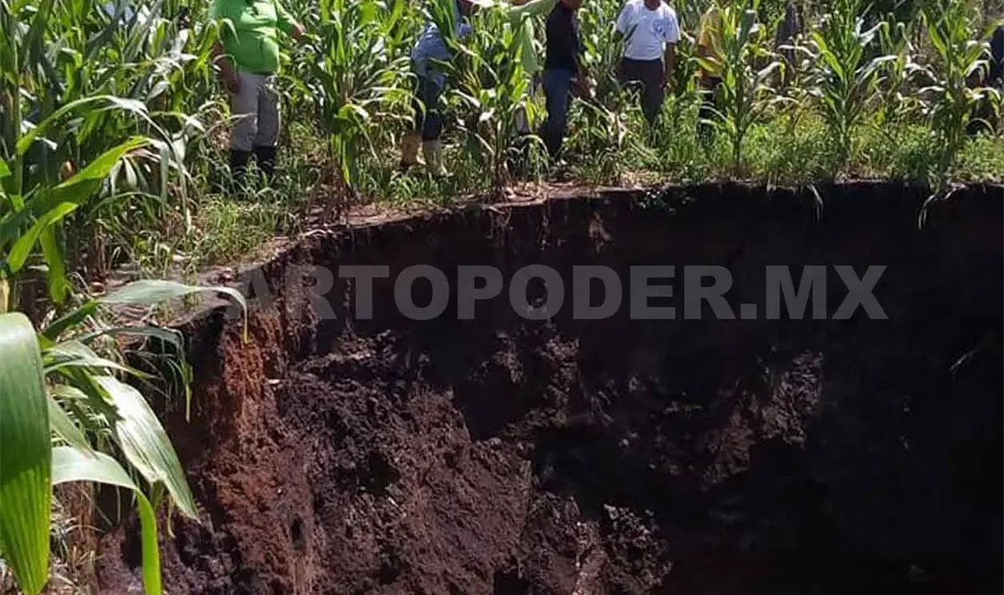 Extracción de agua no causa socavones: experto