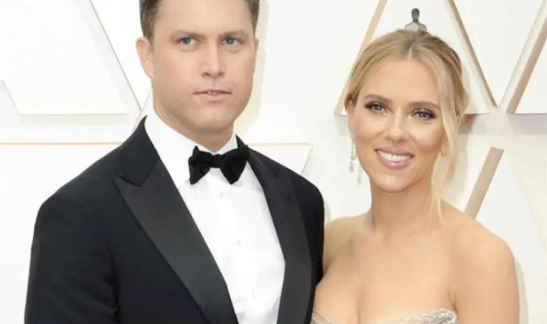 Johansson y Colin Jost ya son papás