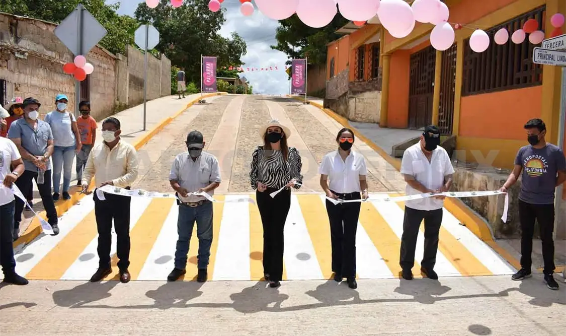 Ayuntamiento entrega calles en Linda Vista