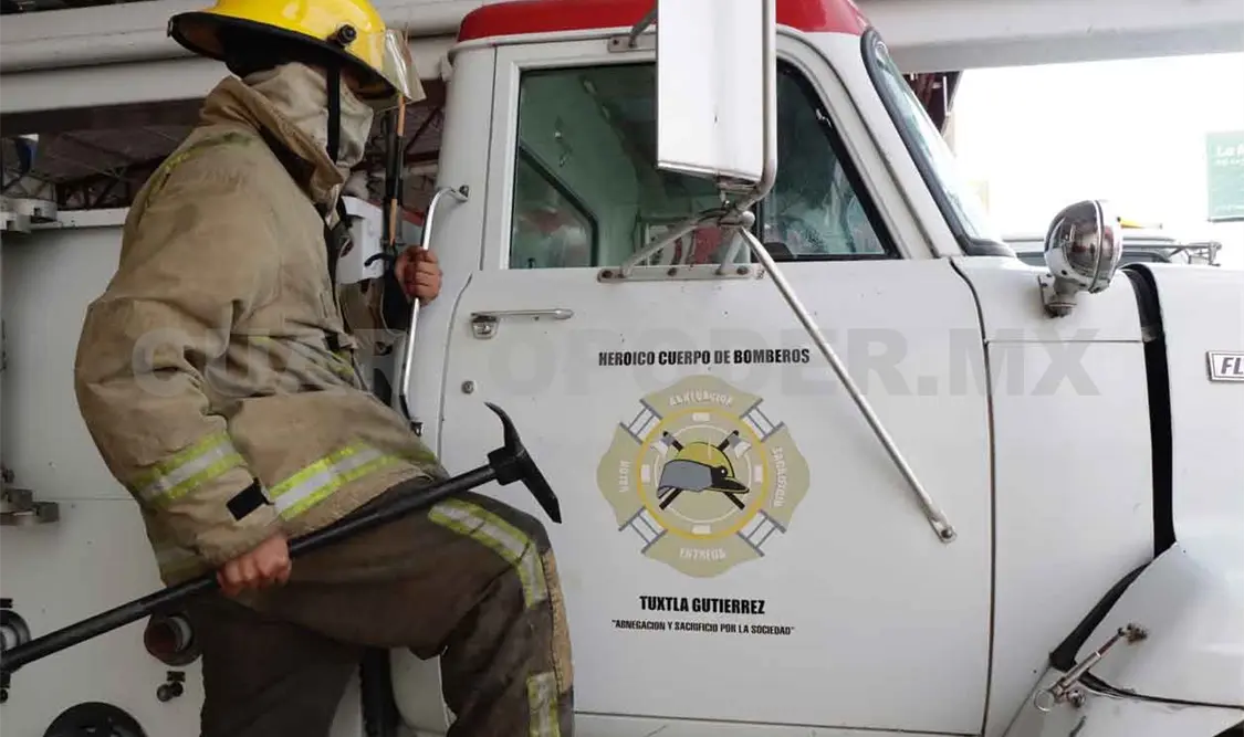 Fernando, el bombero que evitó una tragedia