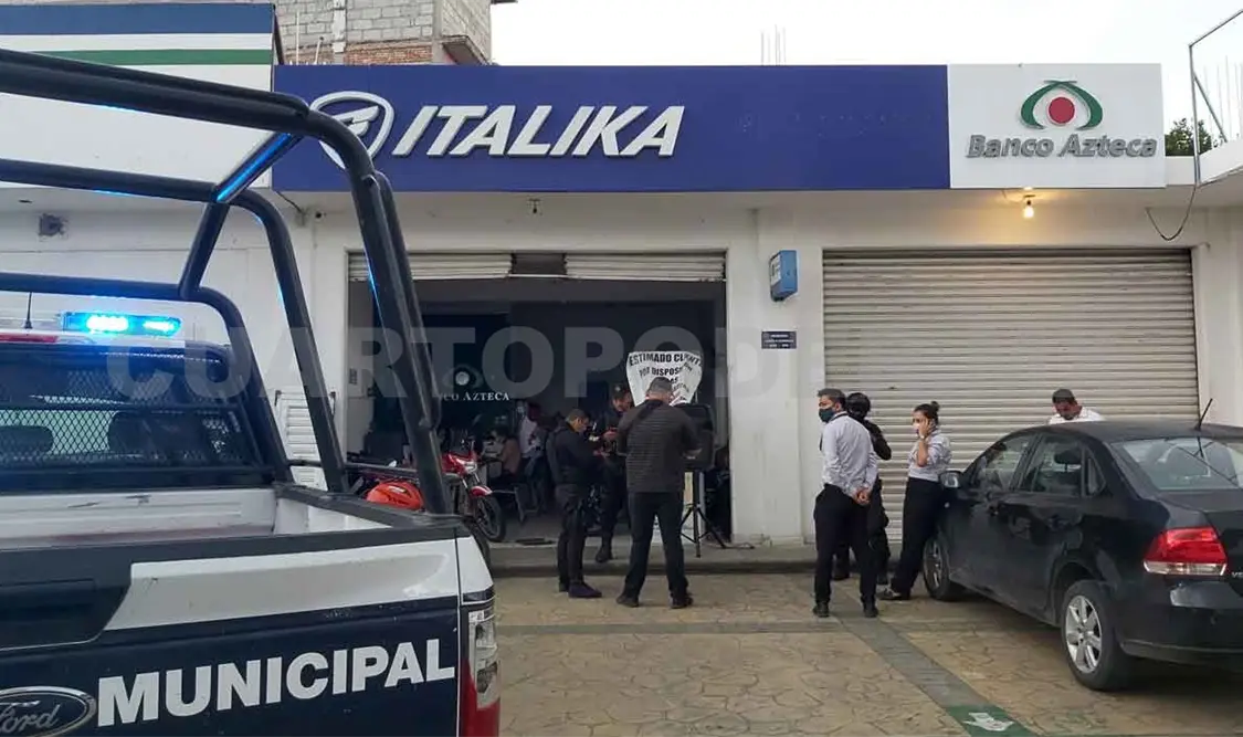 Asaltan negocio en carretera a Villaflores