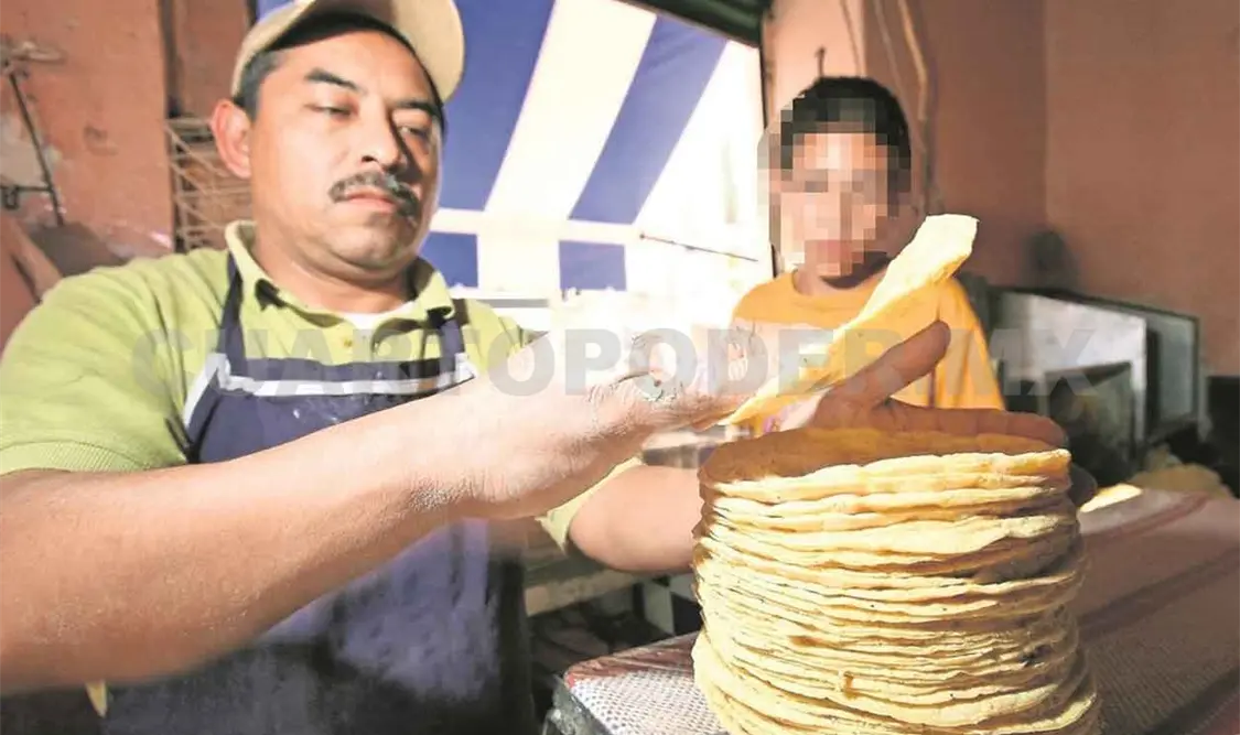 Tortillas no dan tregua y suben 15.1 %