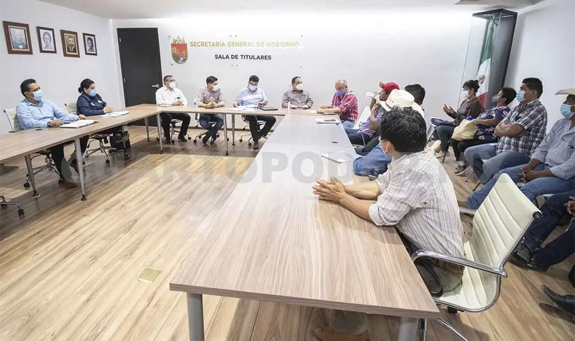Acuerdan SGG y ejidos fin al bloqueo en Laja Tendida