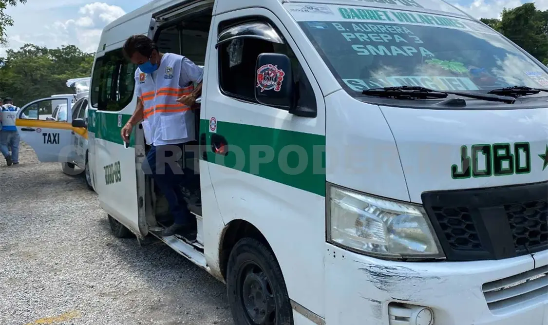 El objetivo es concientizar a los prestadores del servicio y usuarios del transporte público a mantener las medidas sanitarias. CP