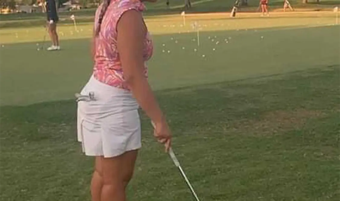 La deportista chiapaneca comenzó el proceso para ser aceptada en la LPGA, campeonato mundial para mujeres profesionales del Golf. Cortesía