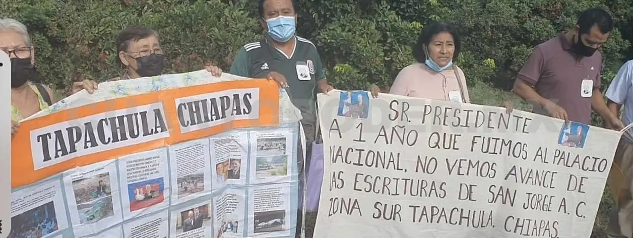 Damnificados de Stan siguen sin escrituras