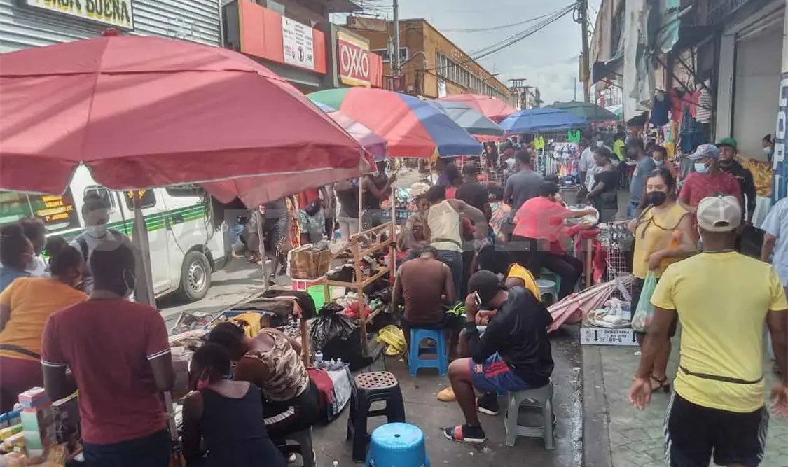 Reubicarán a vendedores ambulantes haitianos
