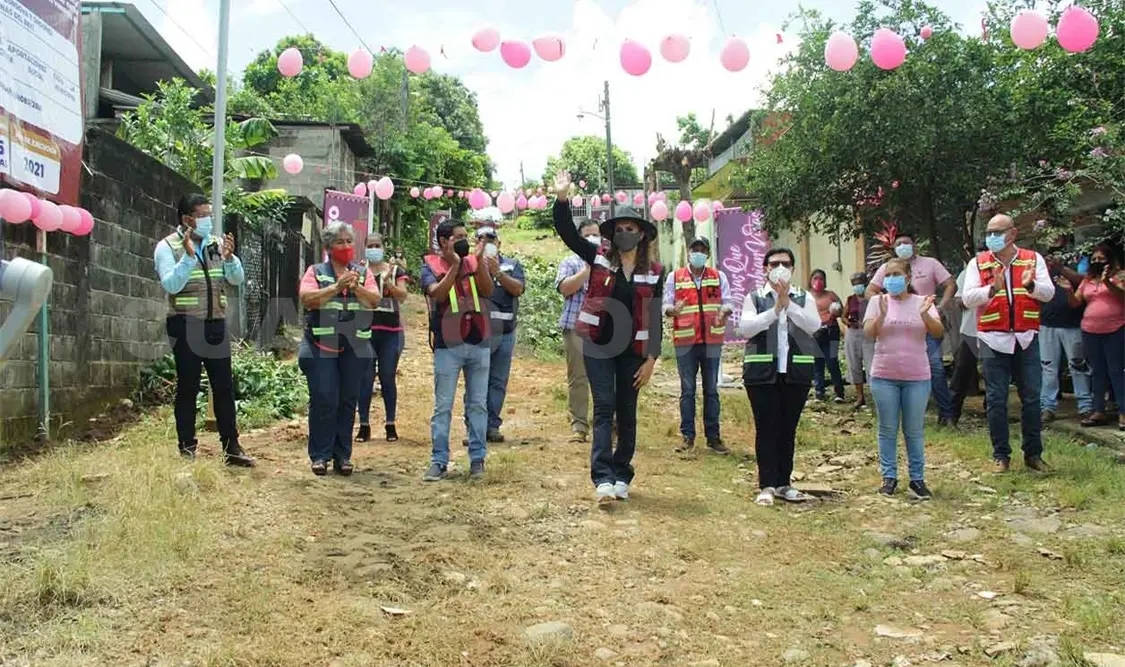 Con obras llega justicia social a más colonias