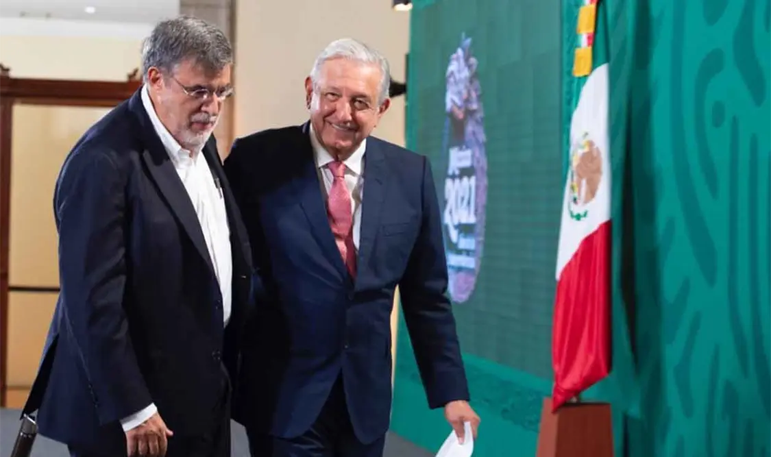 Confirma AMLO salida de Scherer de Consejería