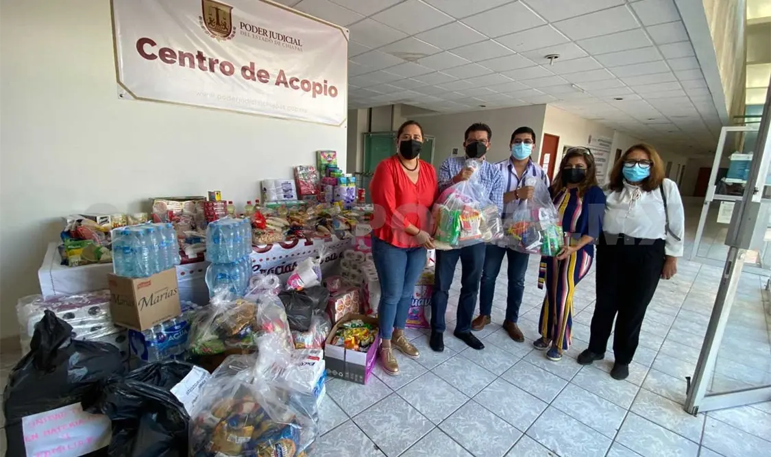 PJE se une al apoyo humanitario por damnificados de Grace